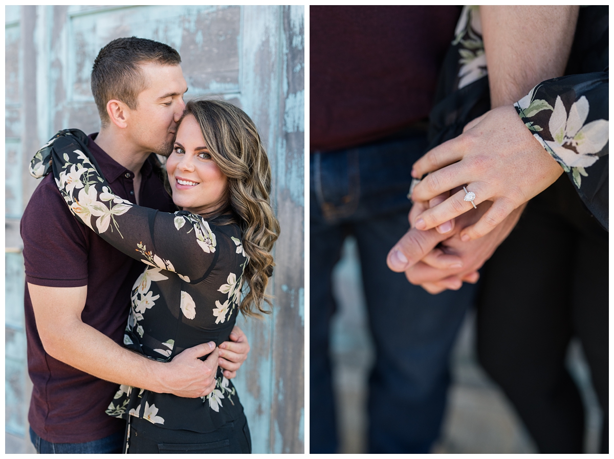 Georgetown TX Square Engagement Photos