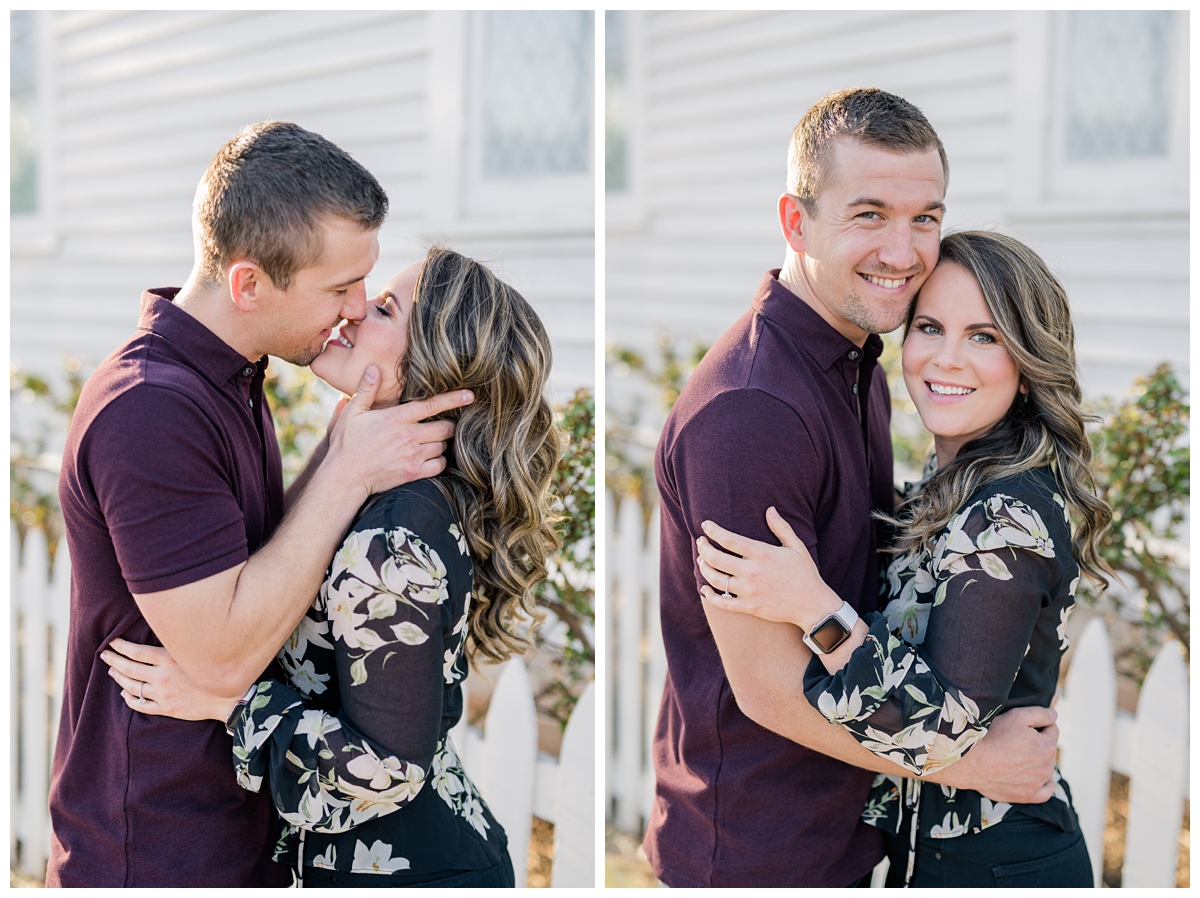 Engagement Photos at Wish Well House in Georgetown Texas