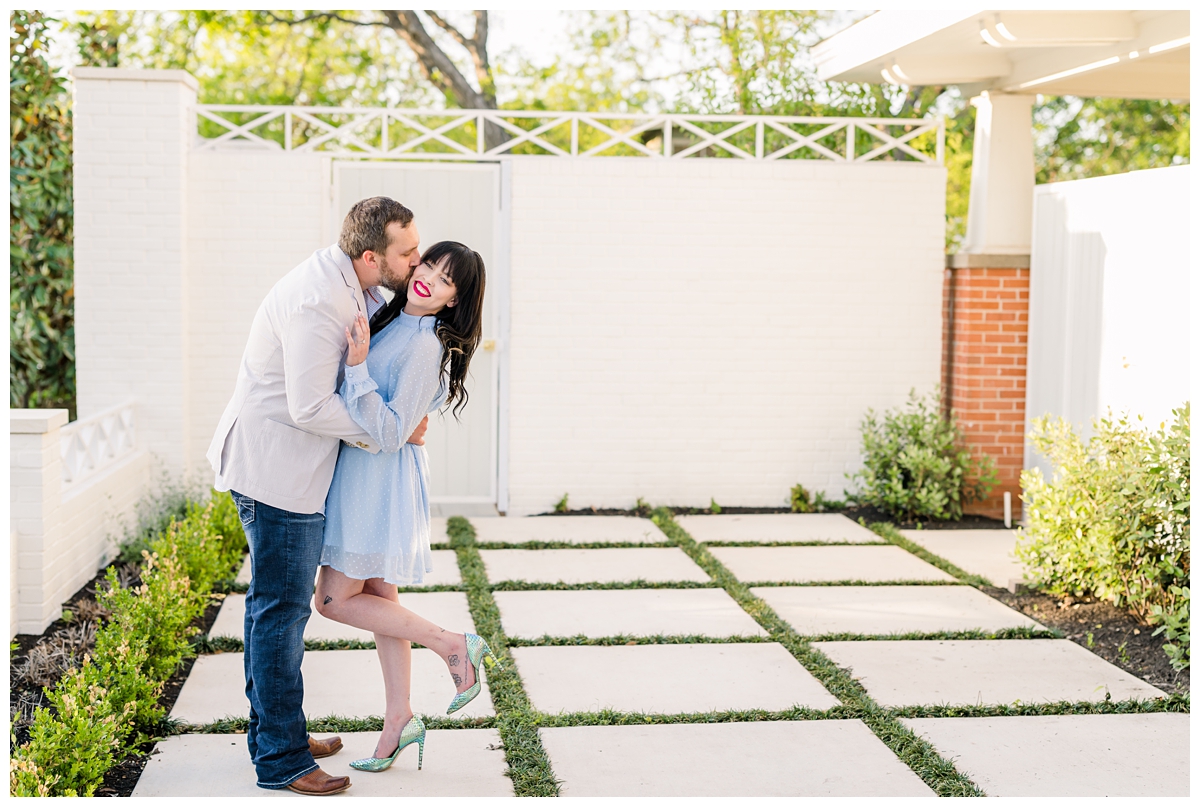 Engagement Photos at Wish Well House Wedding Venue in Georgetown Texas