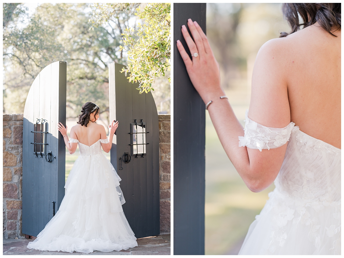Classic Bridal Portraits at Ma Maison in Dripping Springs