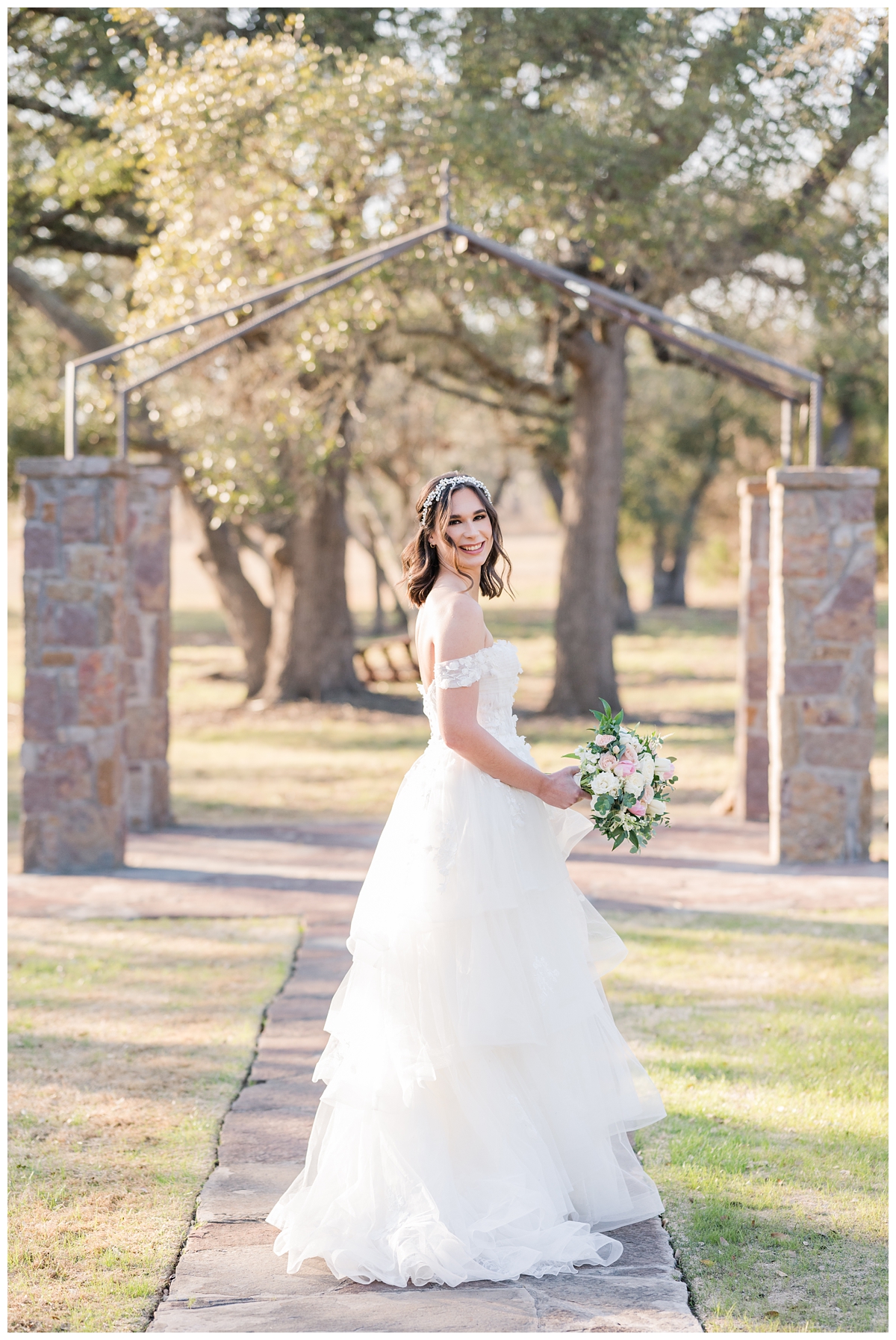 Ma Maison Bridal Portraits in Dripping Springs