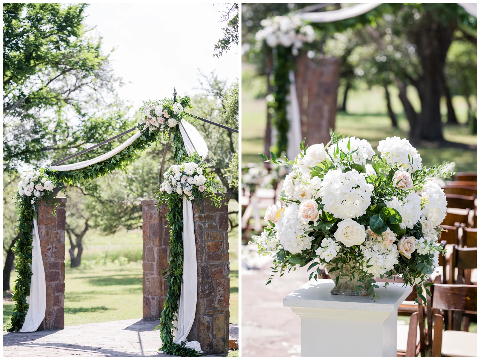 Wild Bunches at Ma Maison Wedding venue in dripping Springs