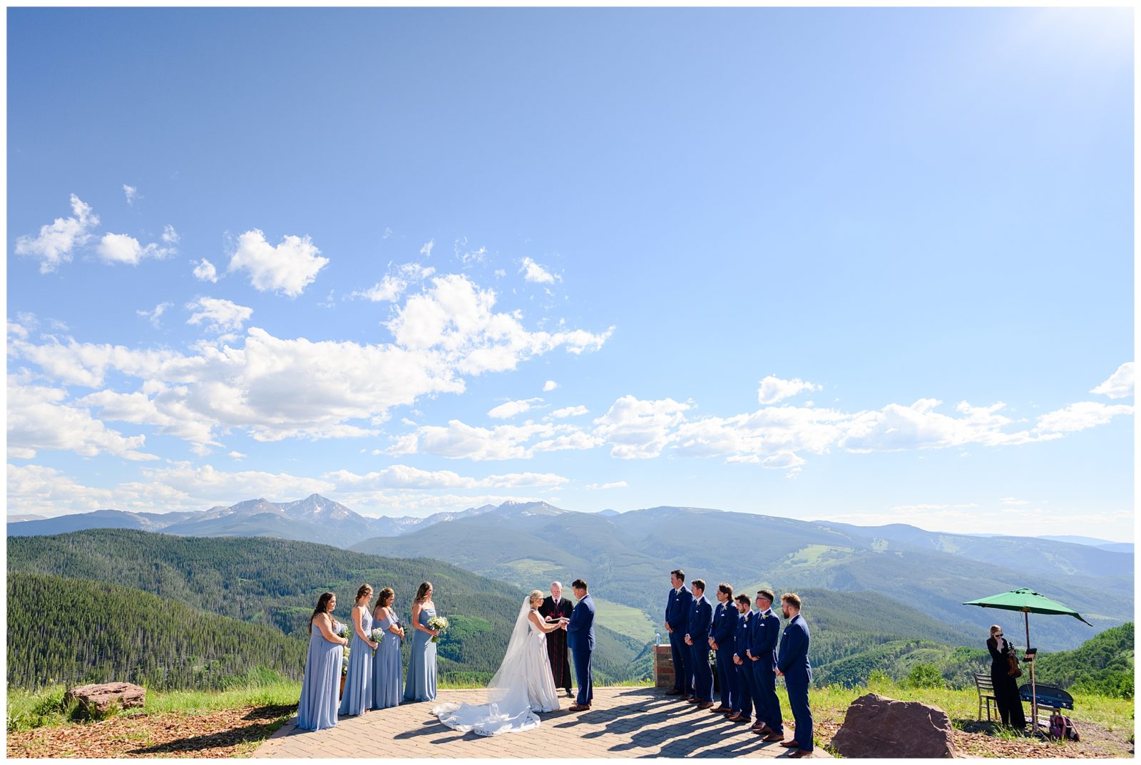 Holy Cross Wedding Deck in Vail, Colorado