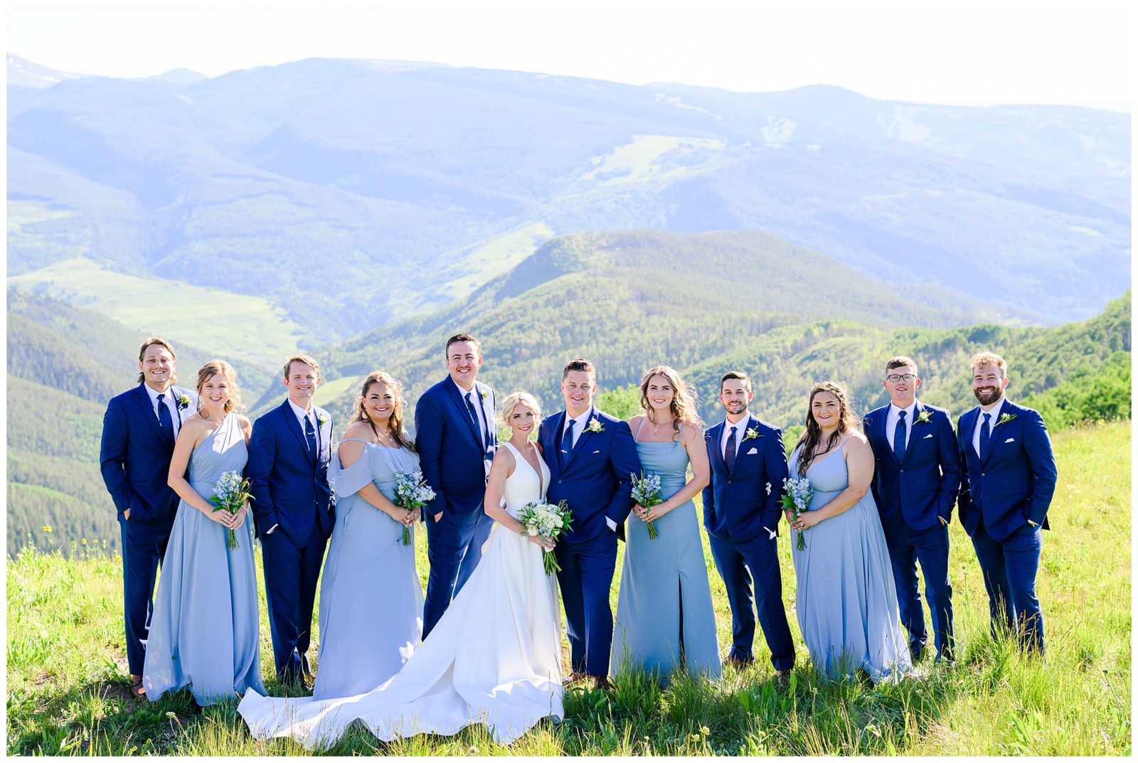 Vail wedding deck in Colorado