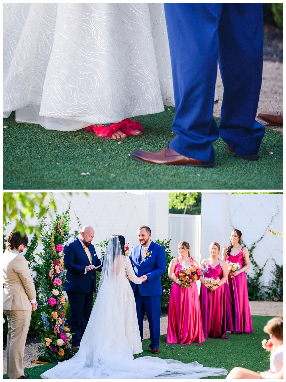 Summer Wedding at Wish Well House