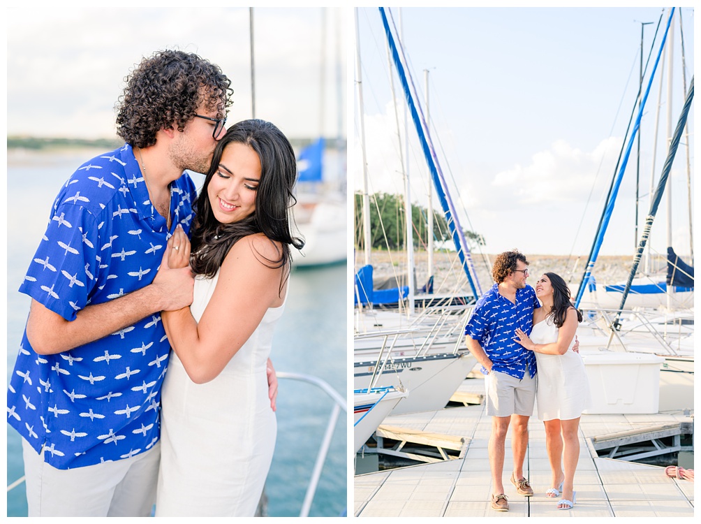 Austin Yacht Club engagement photos