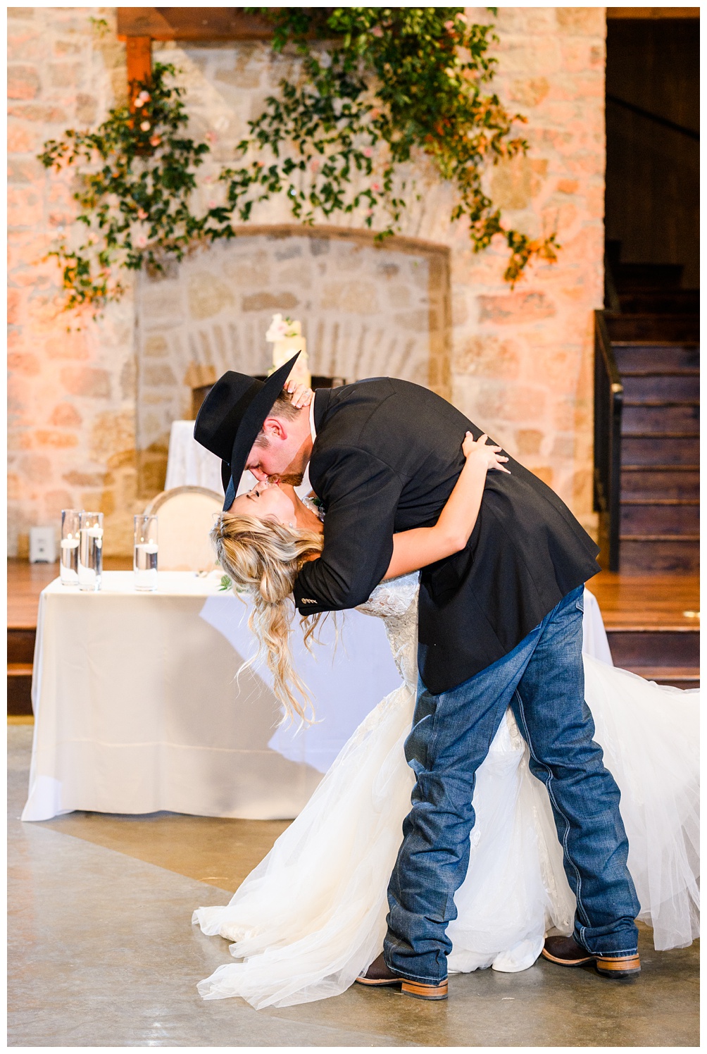 First dance as husband and wife at Hidden River Ranch