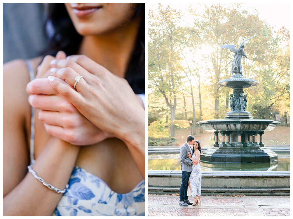 engagement photos in NYC