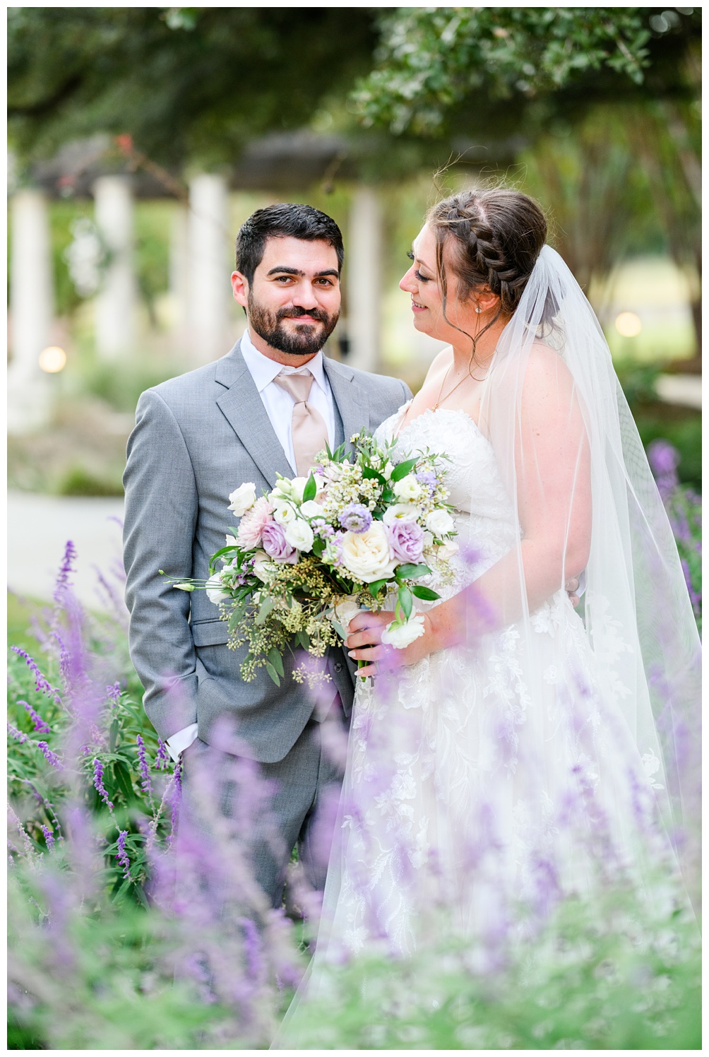 Lavender Wedding in Georgetown Texas