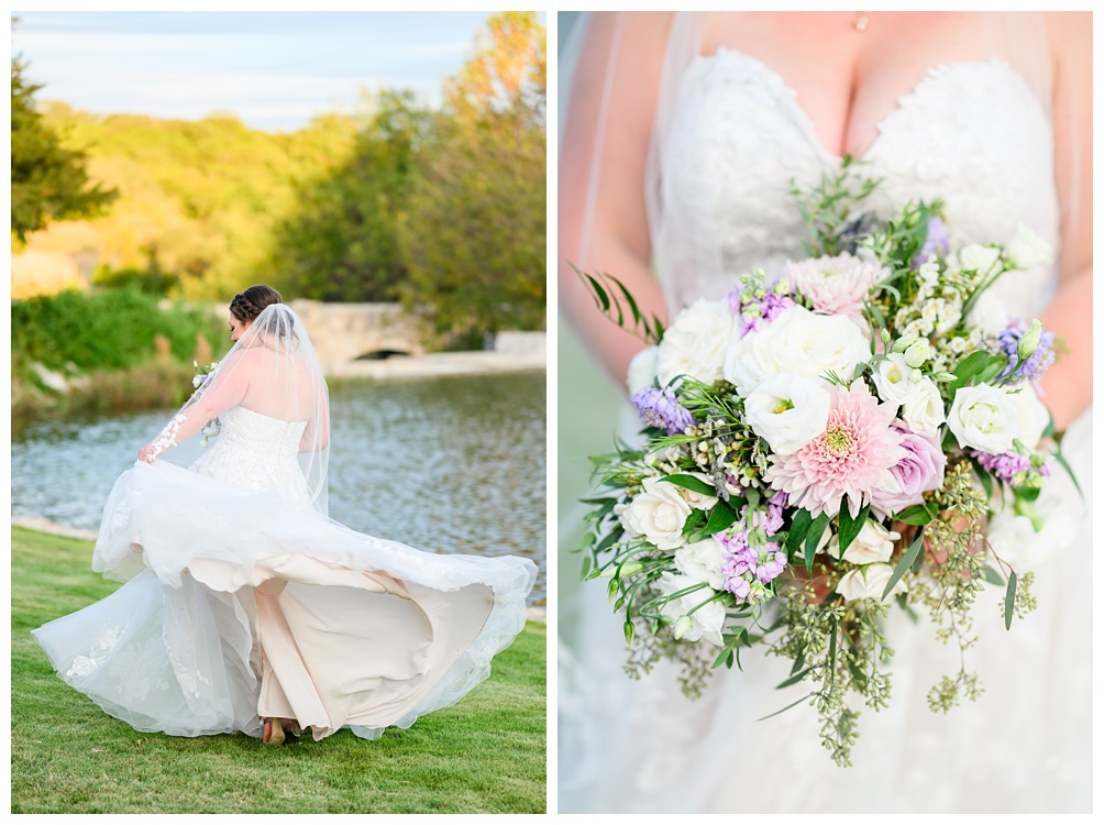 Bridal Portraits at Garey House in Georgetown