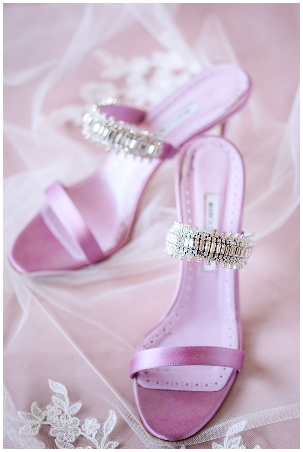 manolo blahnik wedding heels in lavender