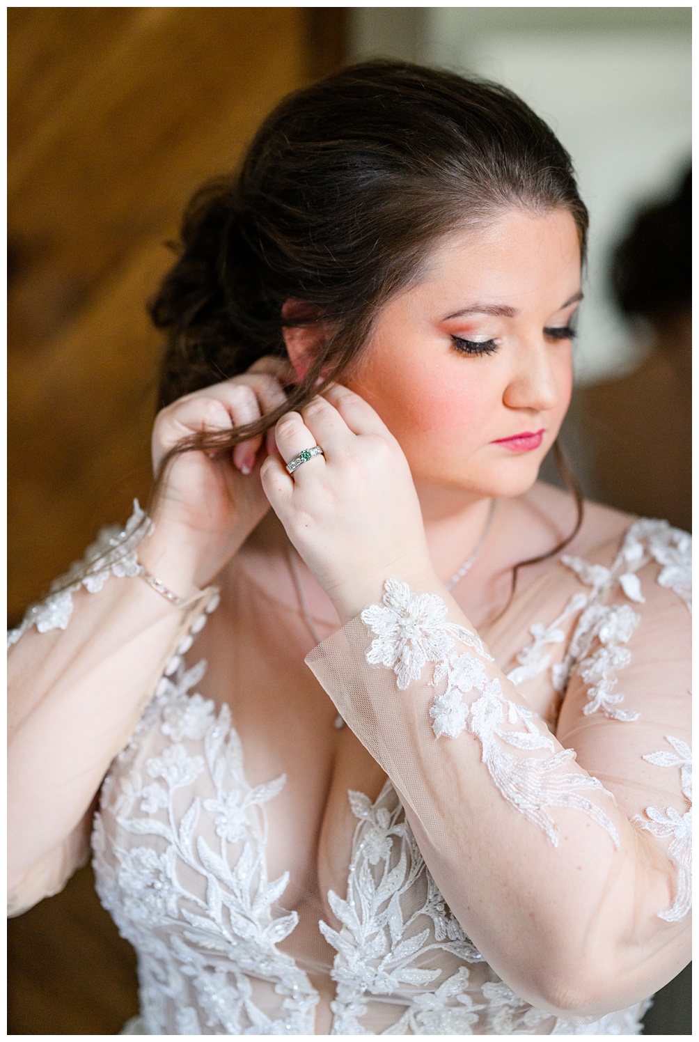 Bridal Portraits at The Waters Point in Wimberley Texas