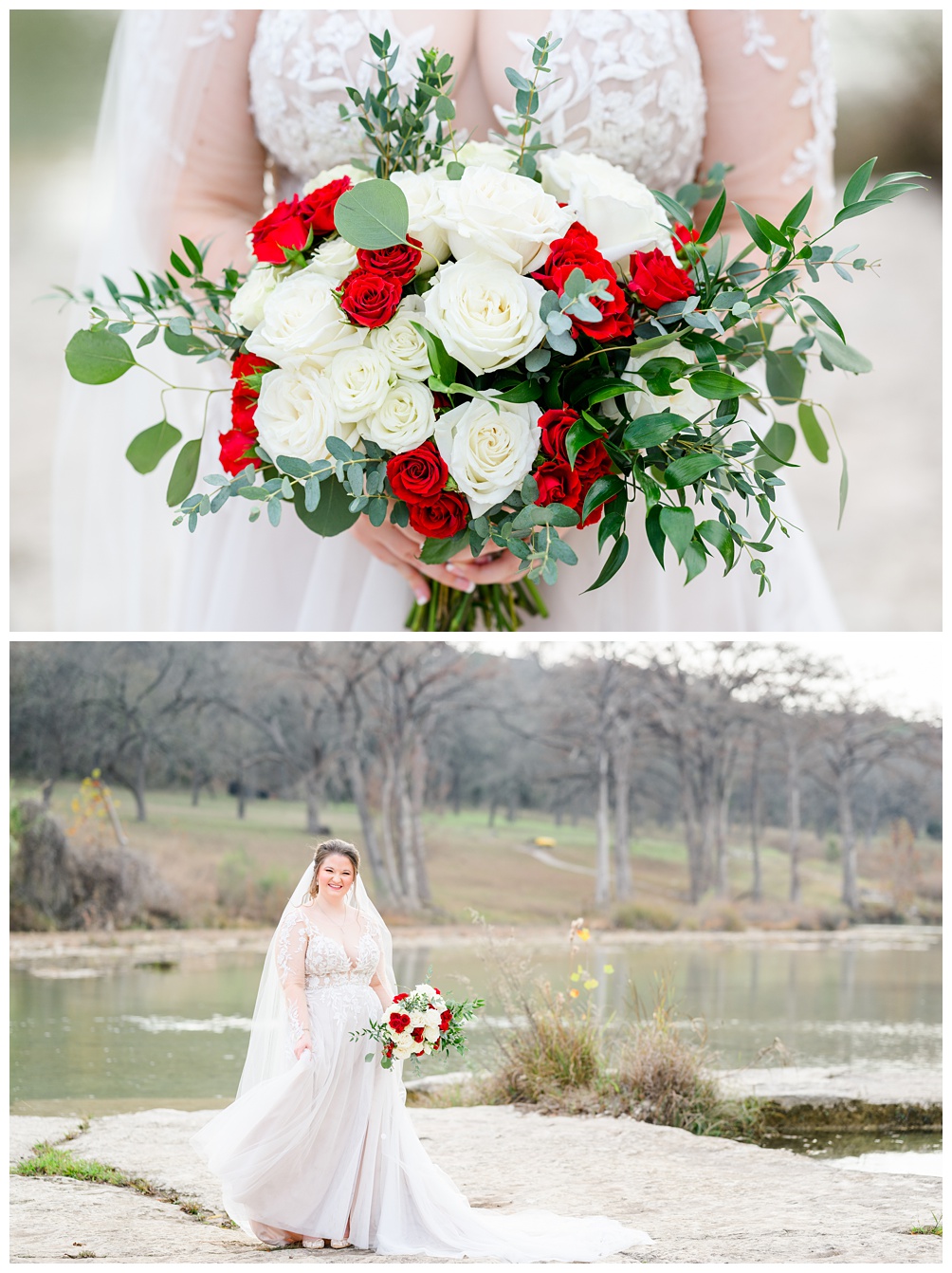 Wow Factor Floral Bridal bouquet at The Waters Point in Wimberley