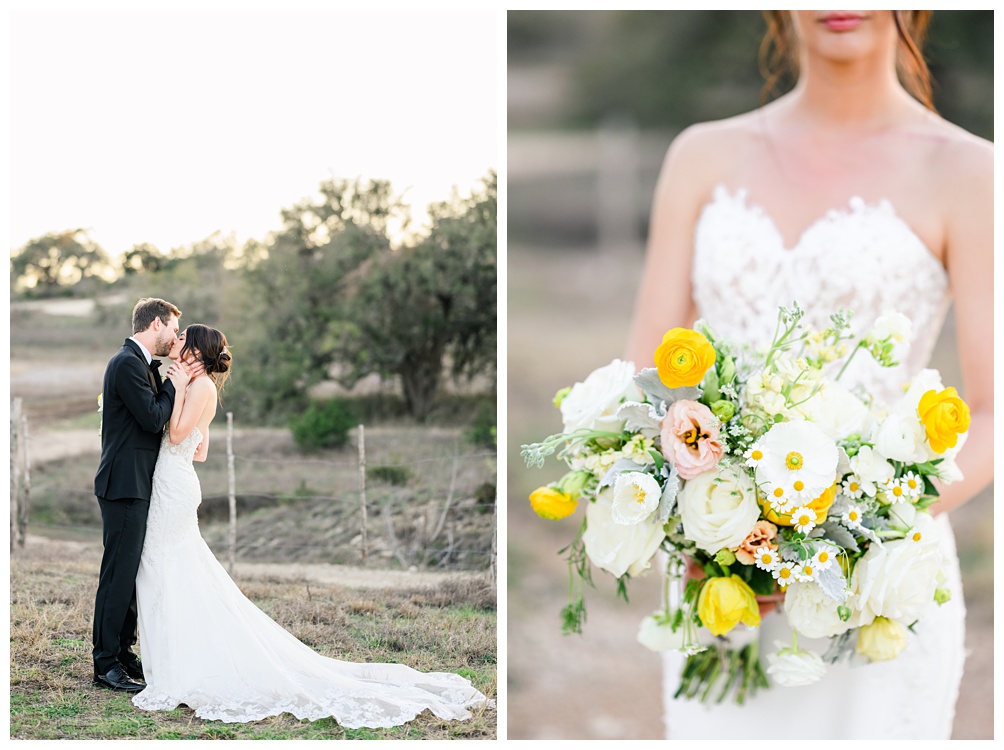 From the Hart Floral Design Bridal Bouquet in Buttercup Yellow