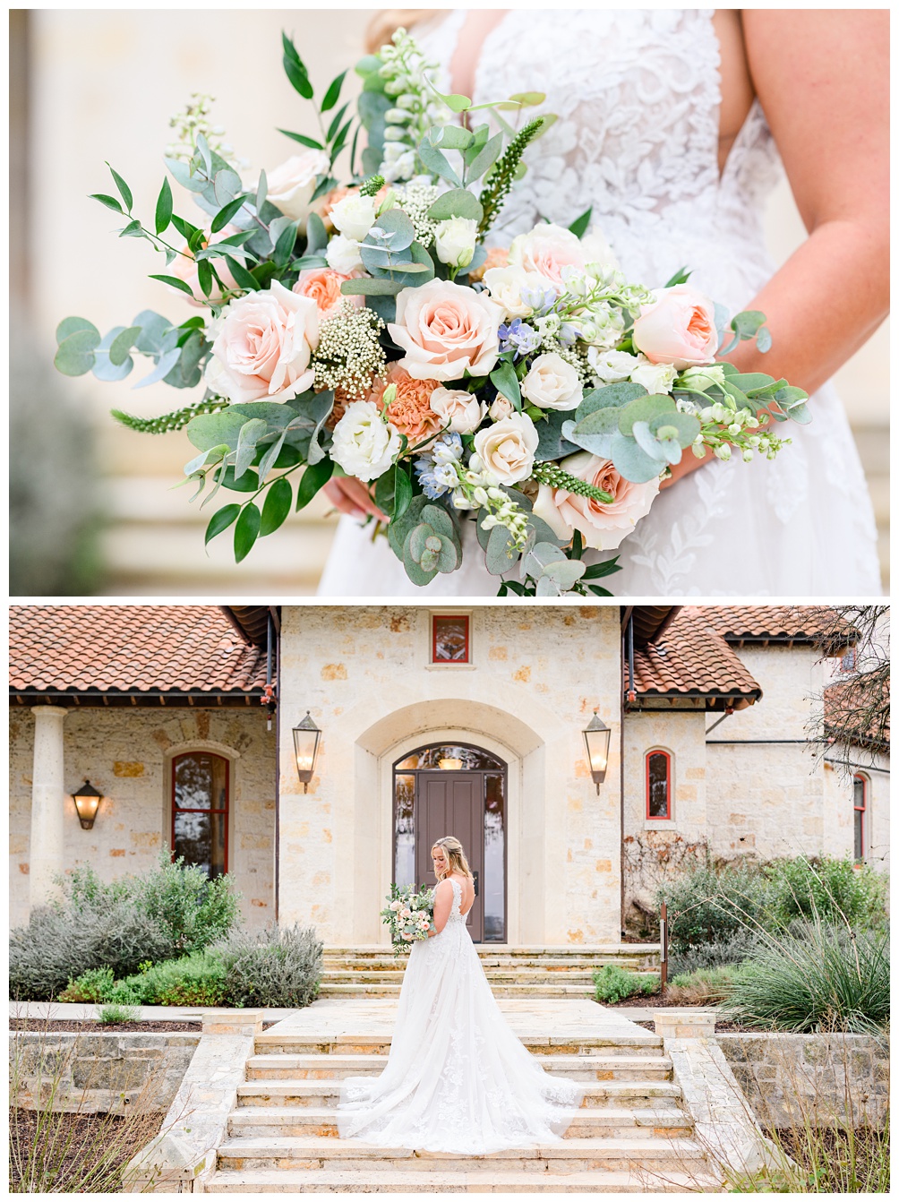 Spring Bridal Bouquet by Laurel and Finch of Waco Texas