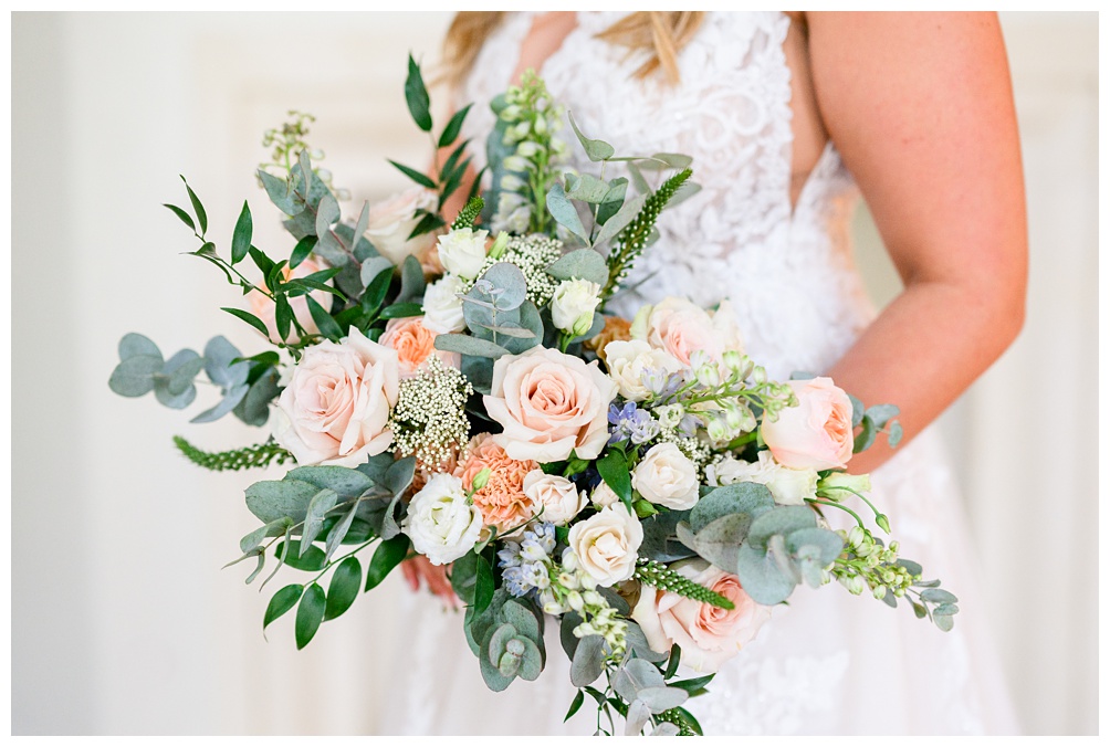 Bridal Bouquet by Laurel & Finch, a Waco floral design company serving Waco weddings