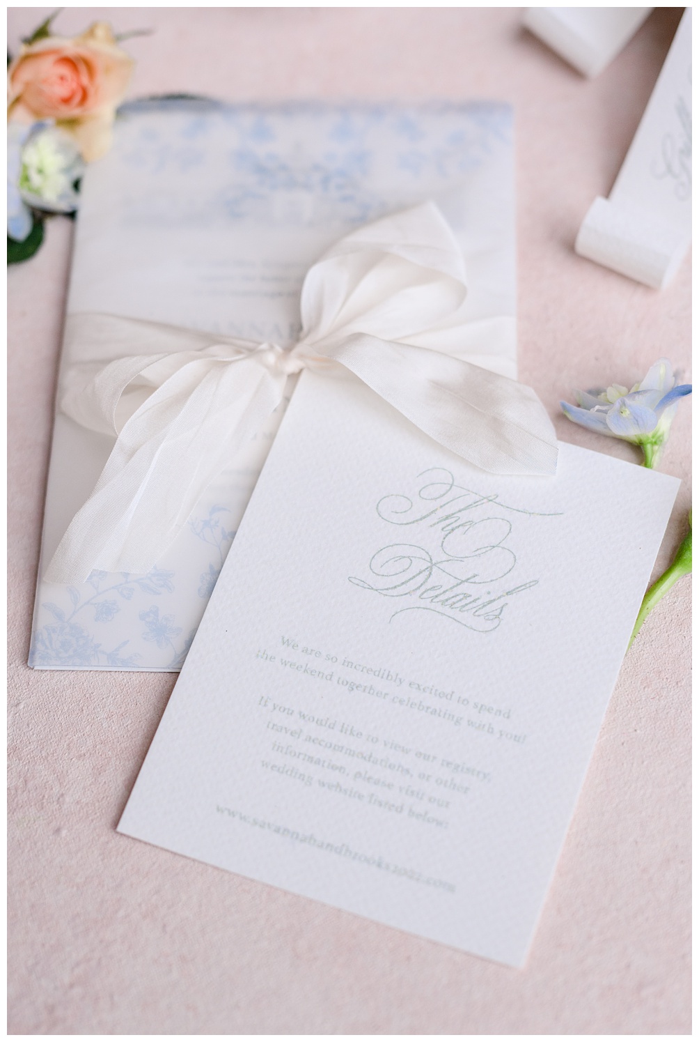 Wedding Invitation Design by Korynne & CO