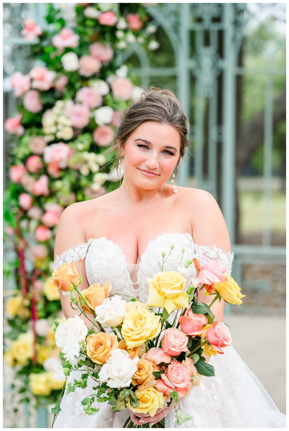 Bridal Portraits at Ma Maison in Dripping Springs