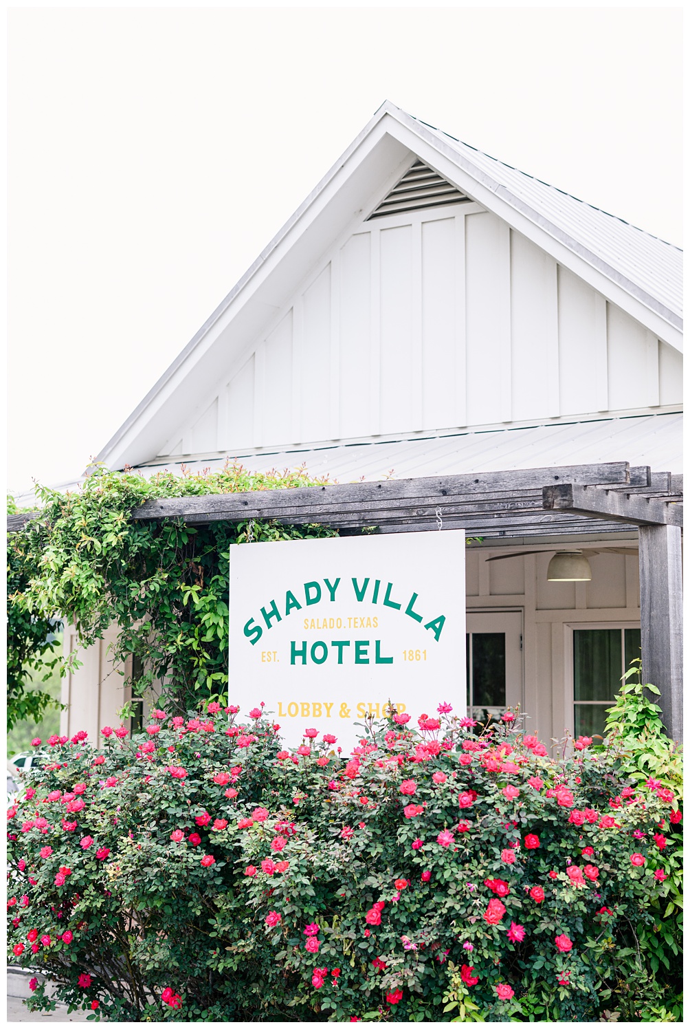 Shady Villa Hotel in Salado Texas