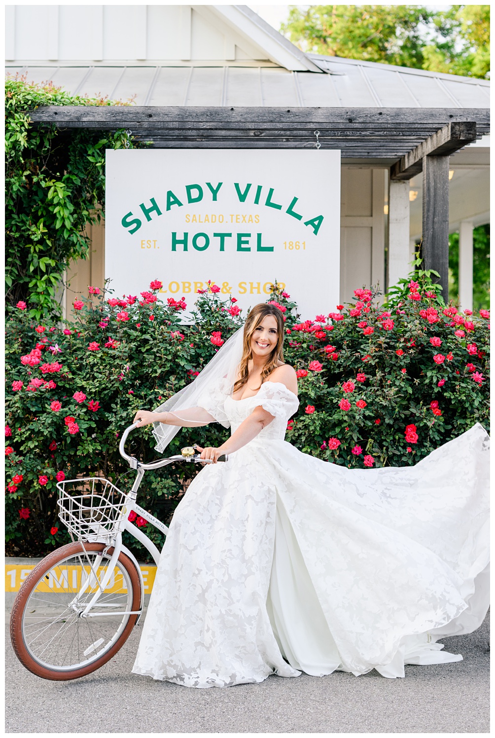 Shady Villa Hotel Bridal Portraits