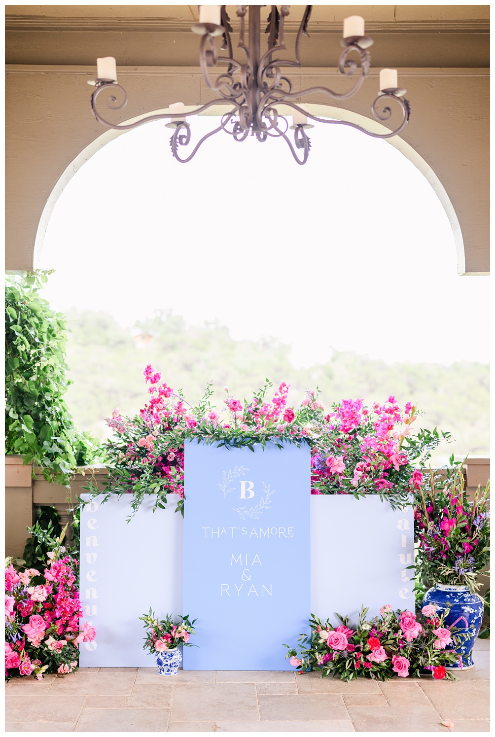 Eventive Designs ATX welcome sign for weddings in Austin