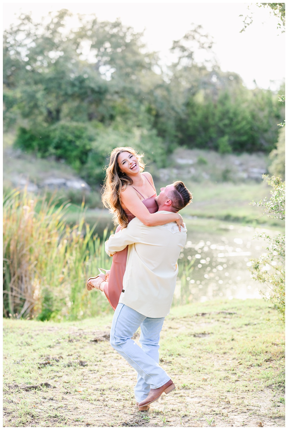 Engagement Photos at Addison Grove in Dripping Springs Texas