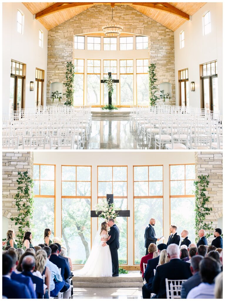 Best Wedding Venue near Austin that has indoor chapel for rainy wedding days or Summer weddings