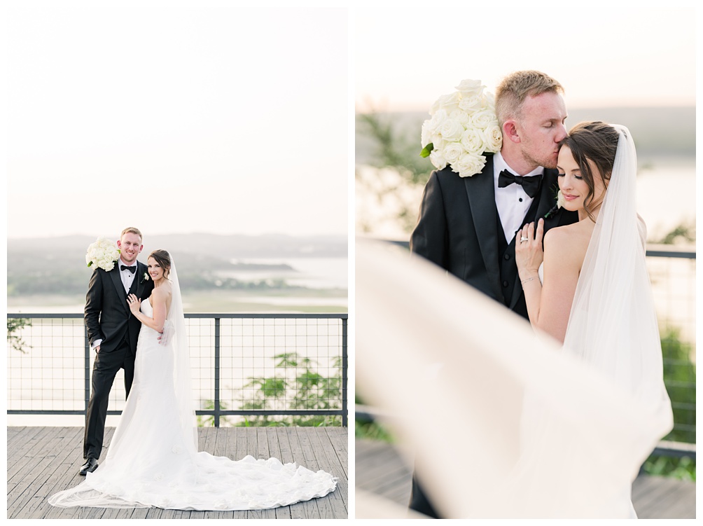Black Tie wedding at Union Pointe on the Lake Travis in Austin